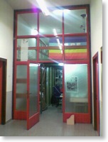 L'ingresso dell'ex 