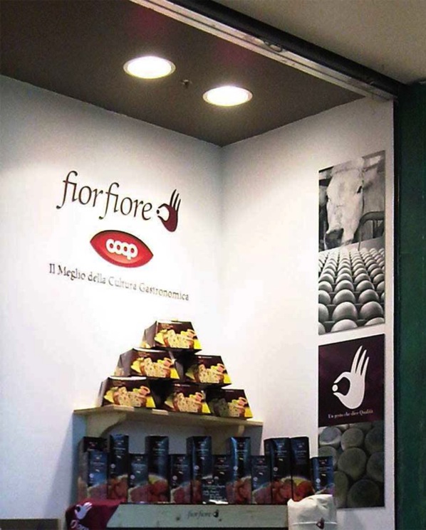 IPERCOOP SICILIA - temporary store fiorfiore Catania